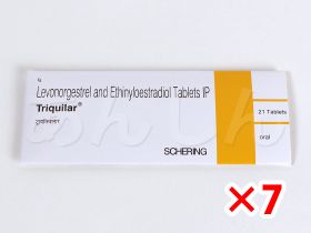 トリキュラー7箱セット｜あんしん通販薬局